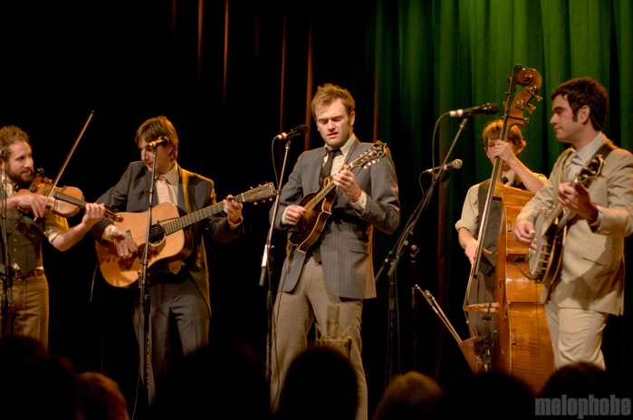 Punch Brothers at Aladdin Theater, March 9, 2011. Photo by Ian McNeil.