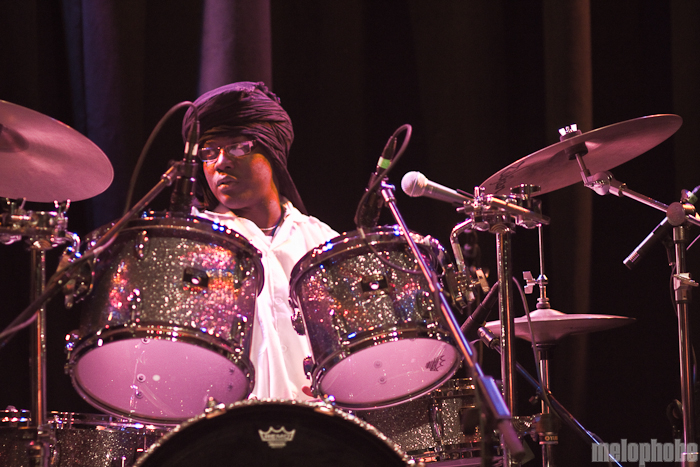 Khaira Arby at Aladdin Theater, March 12, 2011. Photo by Troy Dunham.