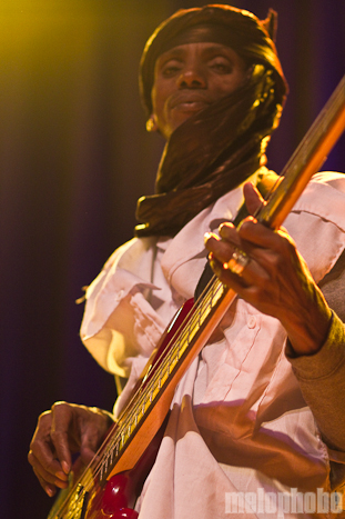 Khaira Arby at Aladdin Theater, March 12, 2011. Photo by Troy Dunham.