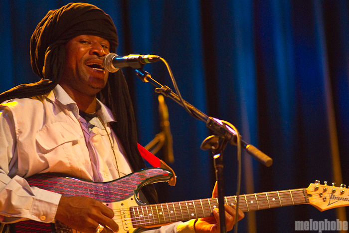 Khaira Arby at Aladdin Theater, March 12, 2011. Photo by Troy Dunham.