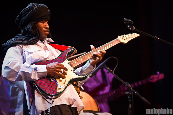 Khaira Arby at Aladdin Theater, March 12, 2011. Photo by Troy Dunham.