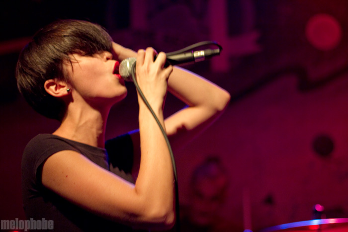 The Jezabels at TT the Bear's, March 14, 2011. Photo by Liz McBride.