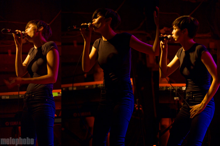 The Jezabels at TT the Bear's, March 14, 2011. Photo by Liz McBride.