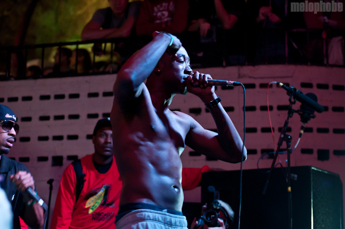 Freddie Gibbs at Mohawk, March 16, 2011. Photo by Chris Barth.
