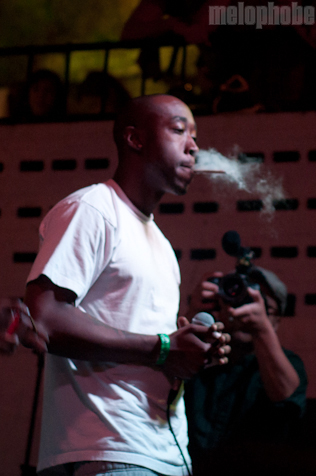 Freddie Gibbs at Mohawk, March 16, 2011. Photo by Chris Barth.
