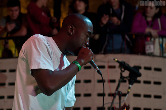 Freddie Gibbs at Mohawk, March 16, 2011. Photo by Chris Barth.