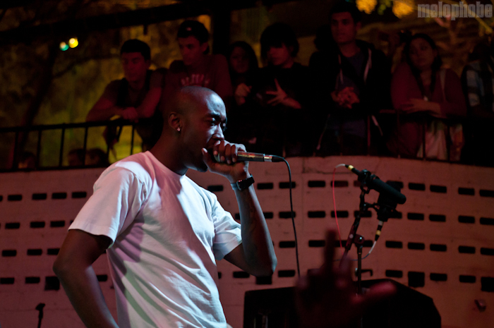 Freddie Gibbs at Mohawk, March 16, 2011. Photo by Chris Barth.