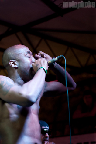 Freddie Gibbs at Mohawk, March 16, 2011. Photo by Chris Barth.