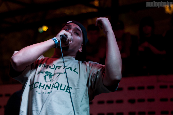 Immortal Technique at Mohawk, March 16, 2011. Photo by Chris Barth.