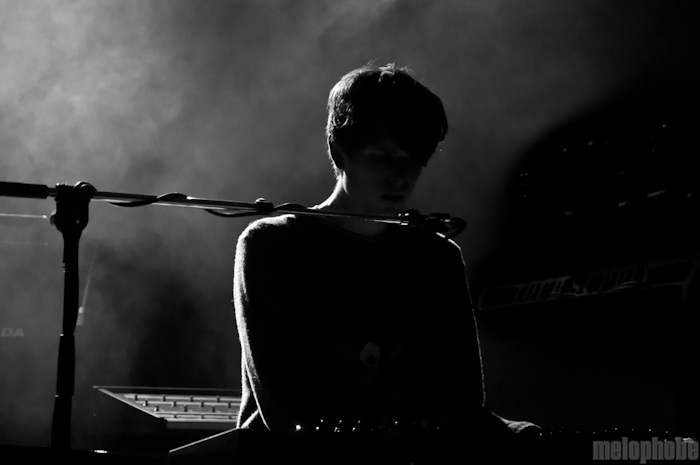 James Blake at Stubbs Bar-B-Q, March 16, 2011. Photo by Chris Barth.