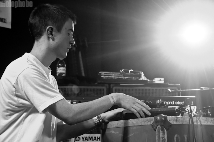 James Blake at Stubbs Bar-B-Q, March 16, 2011. Photo by Chris Barth.