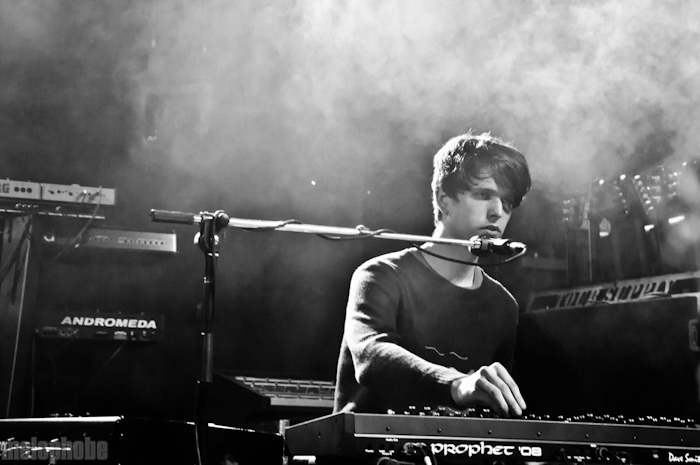 James Blake at Stubbs Bar-B-Q, March 16, 2011. Photo by Chris Barth.
