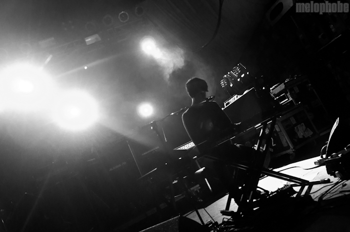 James Blake at Stubbs Bar-B-Q, March 16, 2011. Photo by Chris Barth.