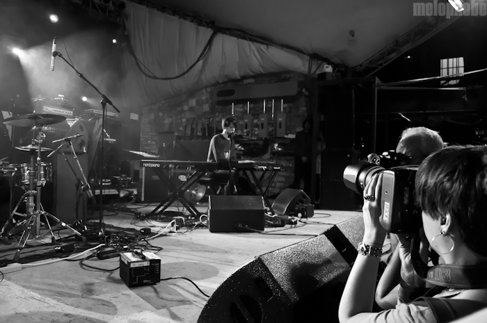 James Blake at Stubbs Bar-B-Q, March 16, 2011. Photo by Chris Barth.