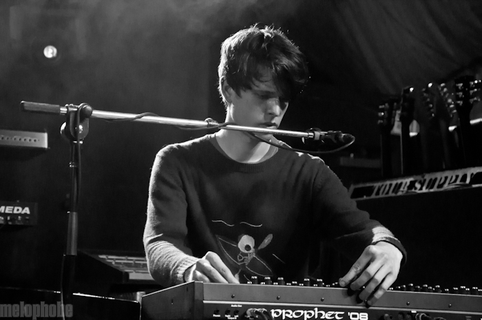 James Blake at Stubbs Bar-B-Q, March 16, 2011. Photo by Chris Barth.