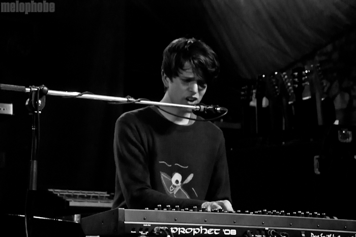 James Blake at Stubbs Bar-B-Q, March 16, 2011. Photo by Chris Barth.