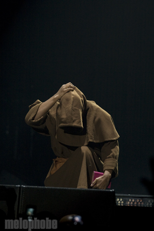 Nicki Minaj at Dunkin' Donuts Center, March 16, 2011. Photo by Ian Doreian.