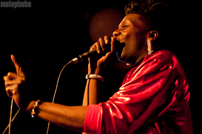 Big Freedia at ND, March 17, 2011. Photo by Chris Barth.