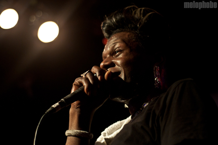 Big Freedia at ND, March 17, 2011. Photo by Chris Barth.