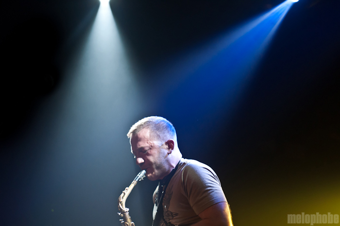 Colin Stetson at The Parish, March 17, 2011. Photo by Chris Barth.