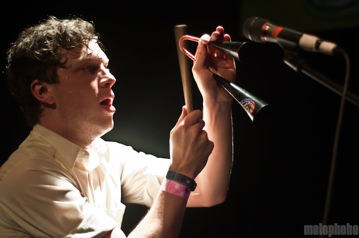 Friendly Fires at ND, March 17, 2011. Photo by Chris Barth.