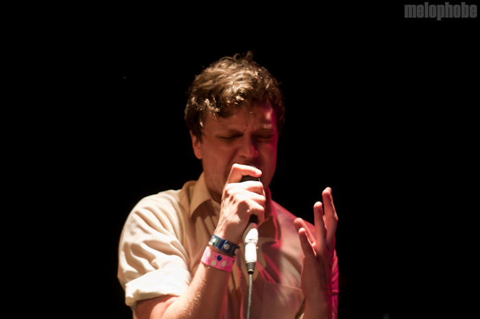 Friendly Fires at ND, March 17, 2011. Photo by Chris Barth.