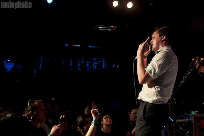 Friendly Fires at ND, March 17, 2011. Photo by Chris Barth.