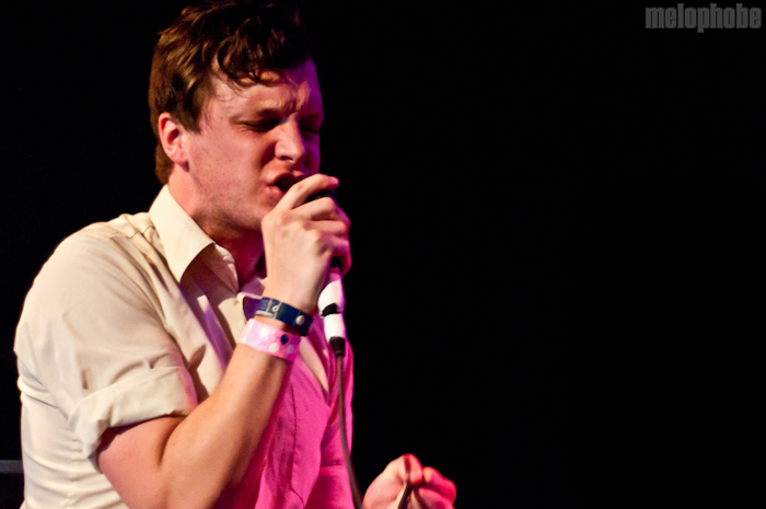Friendly Fires at ND, March 17, 2011. Photo by Chris Barth.