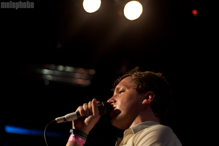 Friendly Fires at ND, March 17, 2011. Photo by Chris Barth.