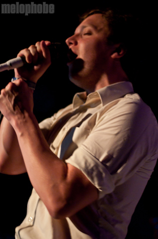 Friendly Fires at ND, March 17, 2011. Photo by Chris Barth.