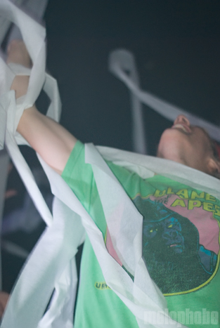 Girl Talk at Roseland Theater, March 17, 2011. Photo by Colin McLaughlin.