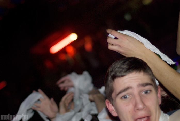 Girl Talk at Roseland Theater, March 17, 2011. Photo by Colin McLaughlin.