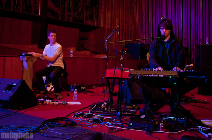 James Blake at Central Presbyterian Church, March 17, 2011. Photo by John Beardsley.