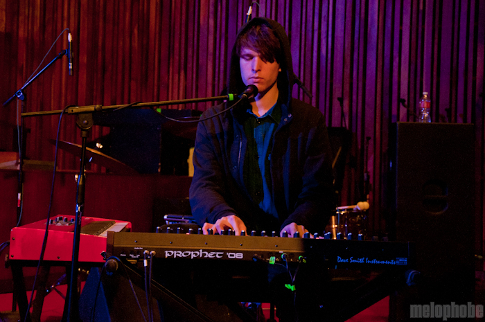 James Blake at Central Presbyterian Church, March 17, 2011. Photo by John Beardsley.