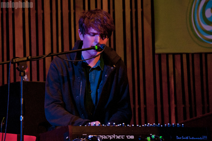 James Blake at Central Presbyterian Church, March 17, 2011. Photo by John Beardsley.