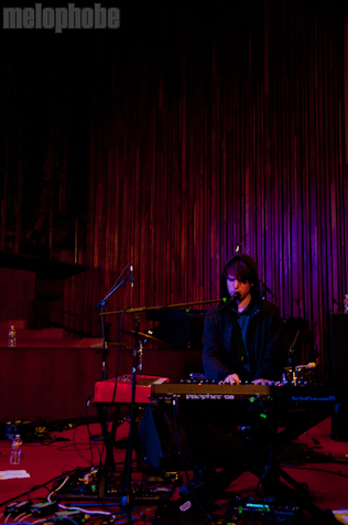 James Blake at Central Presbyterian Church, March 17, 2011. Photo by John Beardsley.