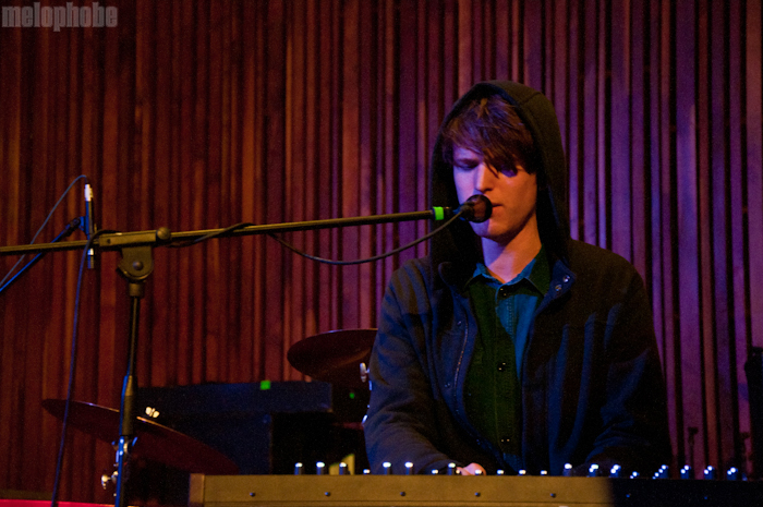James Blake at Central Presbyterian Church, March 17, 2011. Photo by John Beardsley.