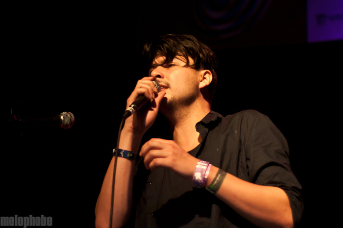 Jamie Woon at Windish House @ ND, March 17, 2011. Photo by Chris Barth.