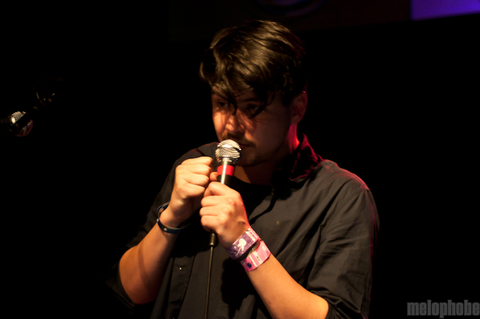 Jamie Woon at Windish House @ ND, March 17, 2011. Photo by Chris Barth.