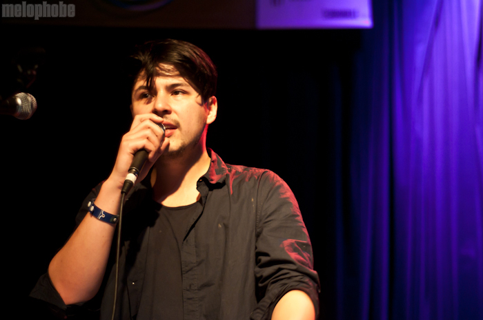 Jamie Woon at Windish House @ ND, March 17, 2011. Photo by Chris Barth.