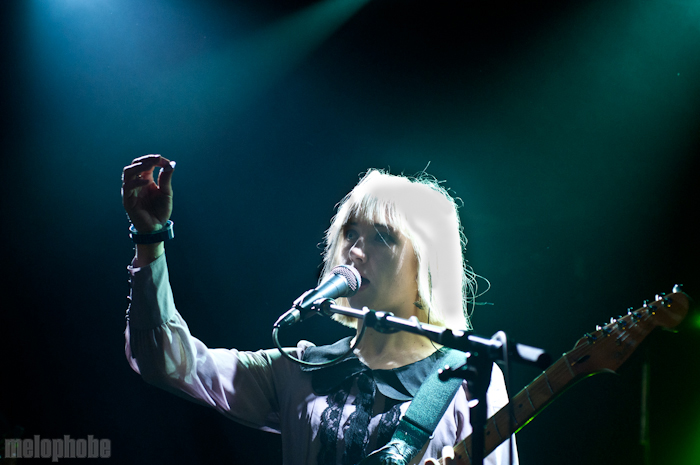 The Joy Formidable at The Parish, March 17, 2011. Photo by Chris Barth.