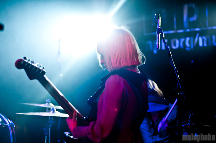 The Joy Formidable at The Parish, March 17, 2011. Photo by Chris Barth.