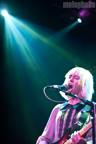 The Joy Formidable at The Parish, March 17, 2011. Photo by Chris Barth.