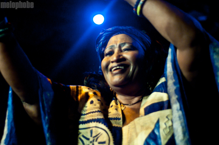 Khaira Arby at The Parish, March 17, 2011. Photo by Chris Barth.