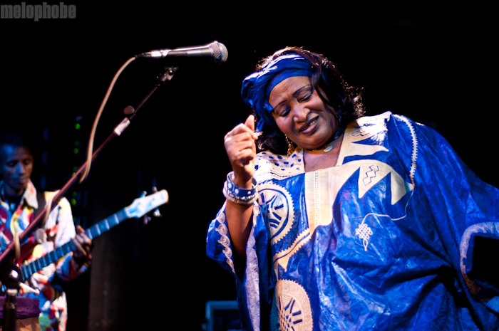 Khaira Arby at The Parish, March 17, 2011. Photo by Chris Barth.