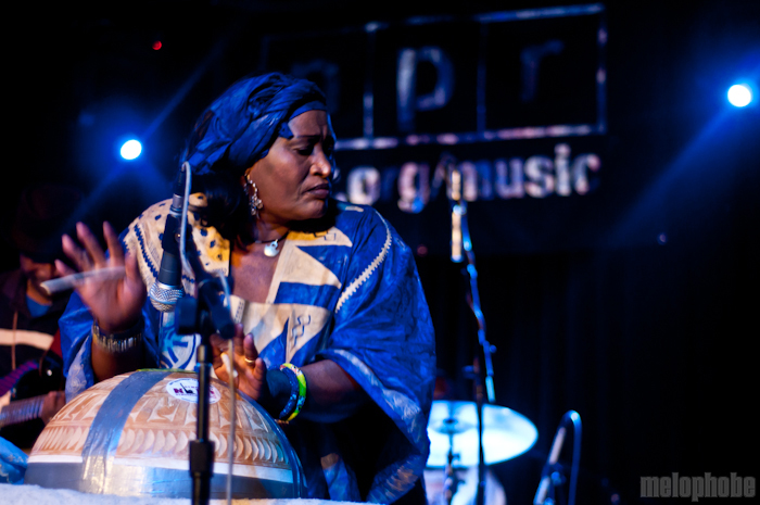 Khaira Arby at The Parish, March 17, 2011. Photo by Chris Barth.