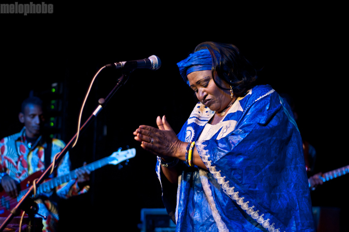Khaira Arby at The Parish, March 17, 2011. Photo by Chris Barth.