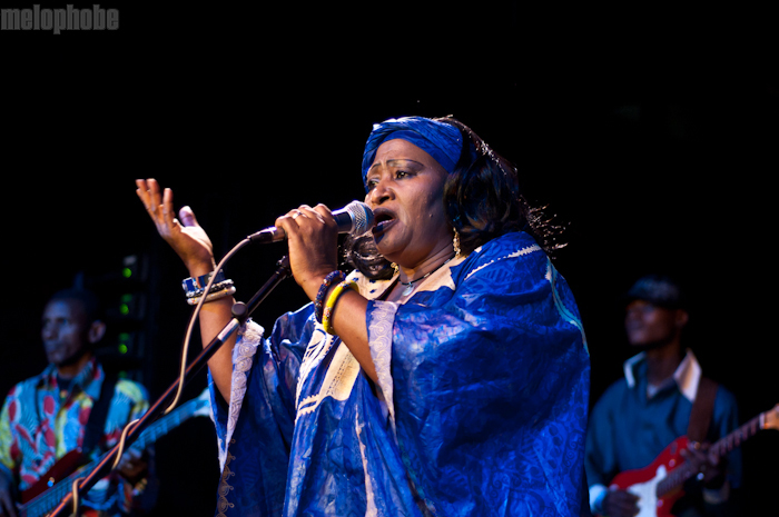 Khaira Arby at The Parish, March 17, 2011. Photo by Chris Barth.