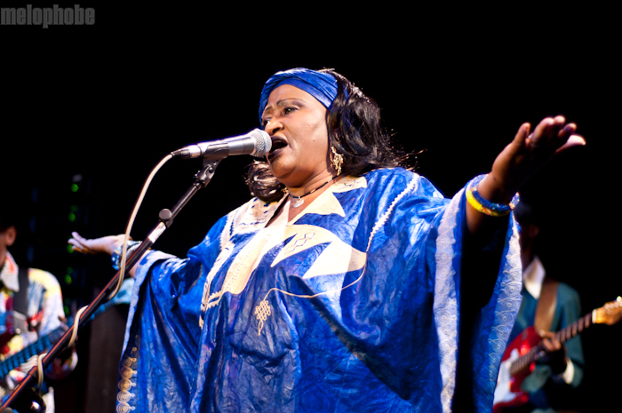 Khaira Arby at The Parish, March 17, 2011. Photo by Chris Barth.