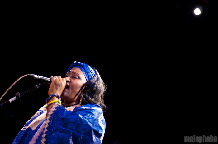 Khaira Arby at The Parish, March 17, 2011. Photo by Chris Barth.